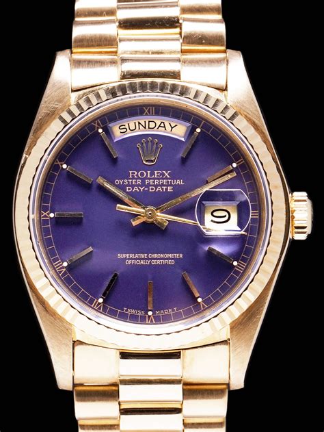 rolex purple face mens|purple dial rolex day date.